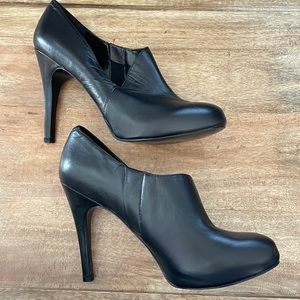 Black leather Nine West 7.5